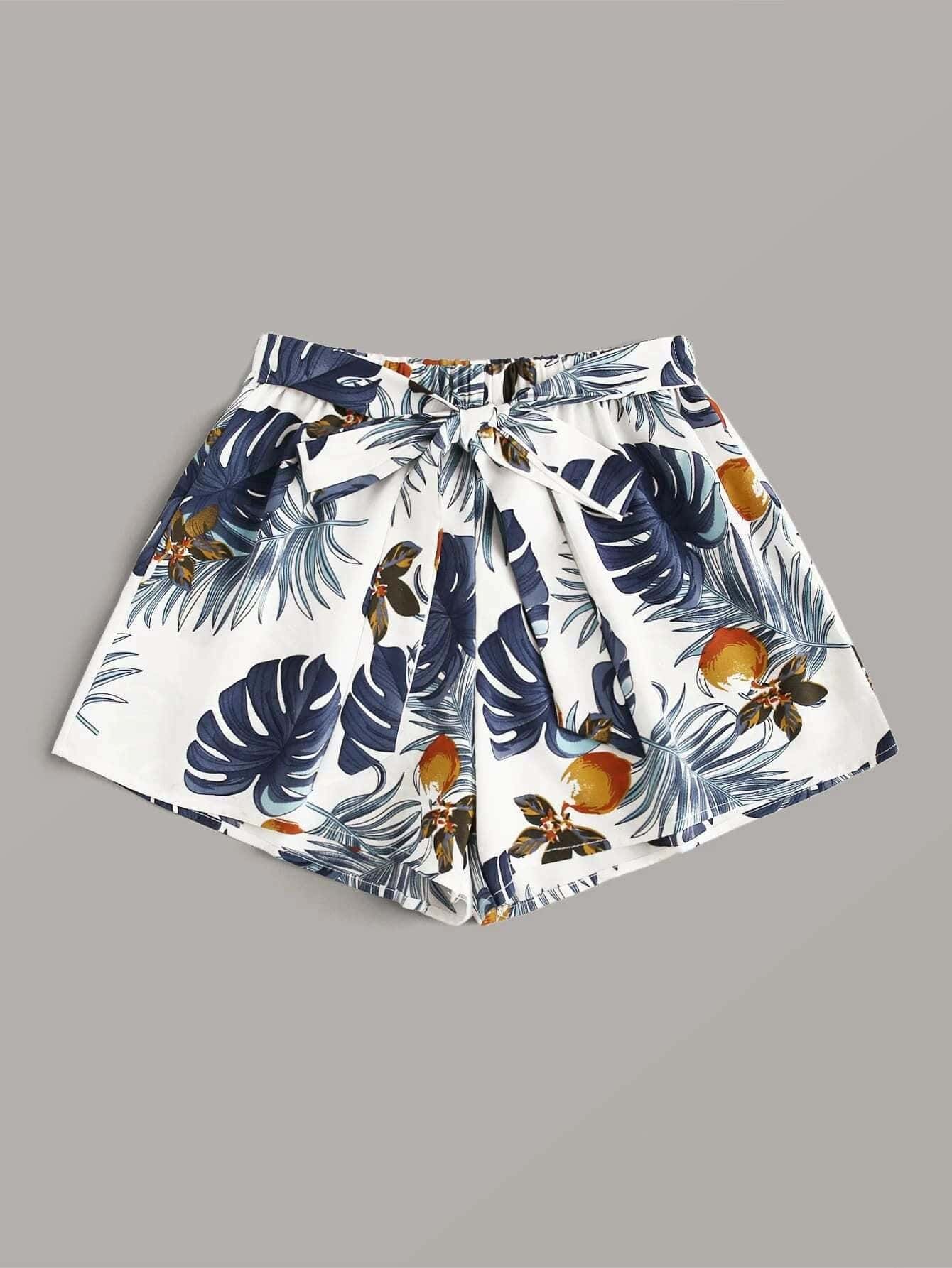 Short Tropical Plus Size