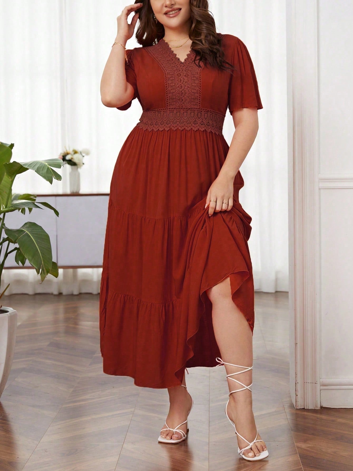 Vestido Plus Size Sabrina