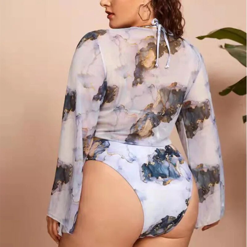 Conjunto Biquíni Cintura Alta Plus Size - Layla