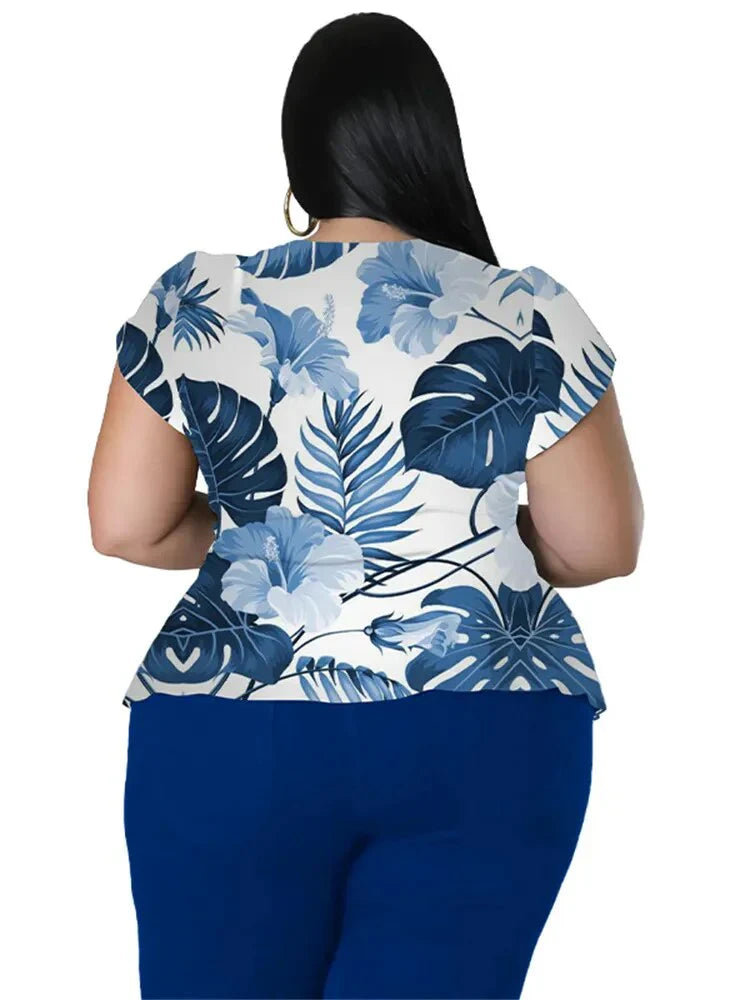 Conjunto Calça e Blusa Plus Size ate 48