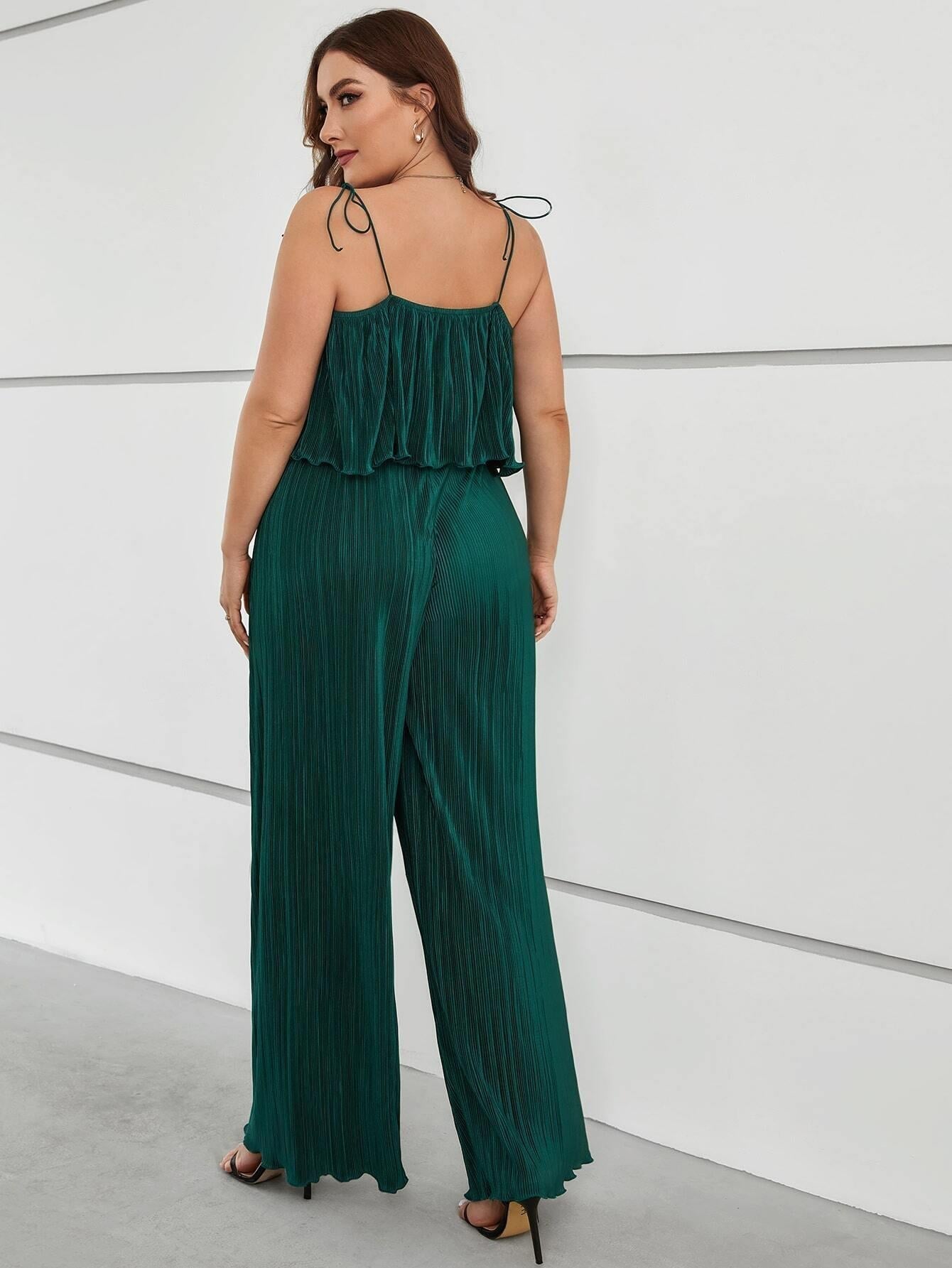 Conjunto Plus Size Calça e Blusa Verde