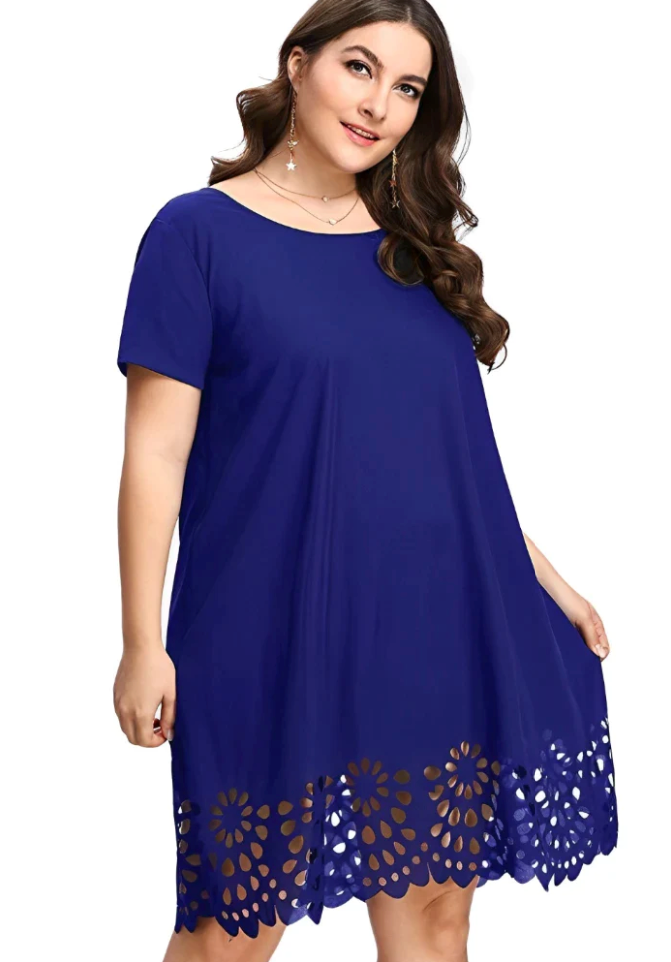 Vestido Feminino Soltinho Plus Size