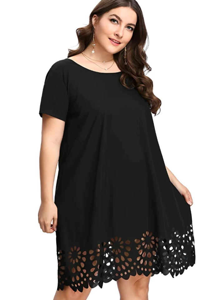 Vestido Feminino Soltinho Plus Size